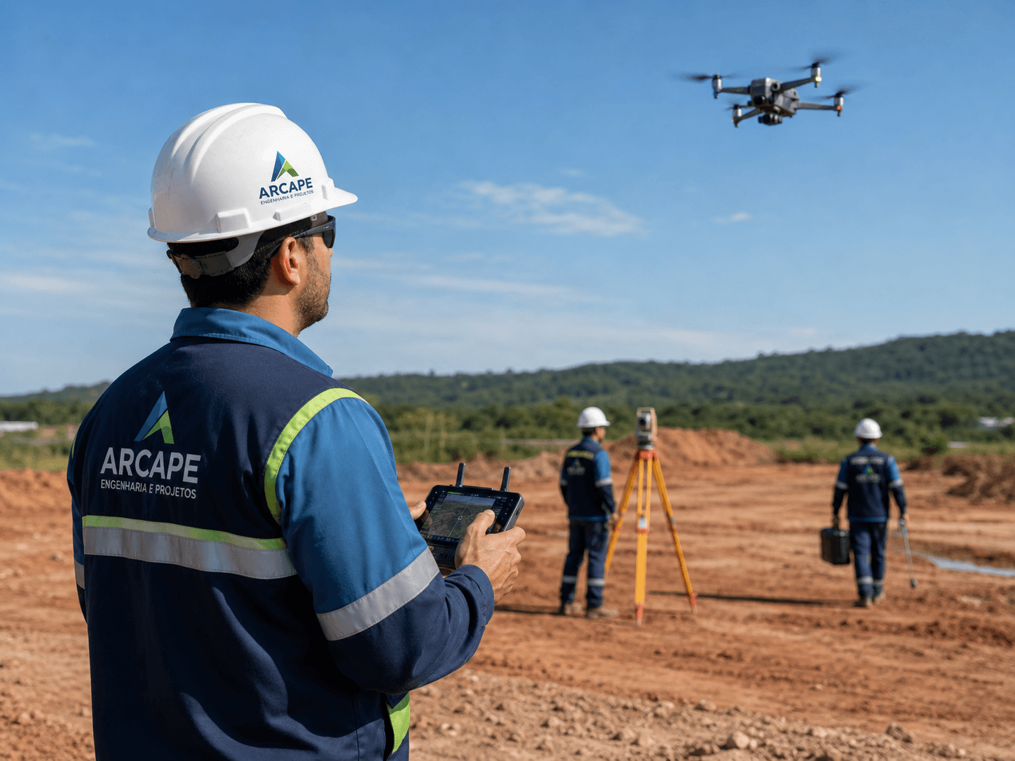 Aerolevantamento e Topografia — Aerolevantamento com Drones e Topografia